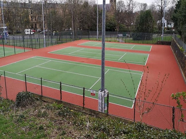 Local tennis pro shop Glasgow lessons tournaments near you