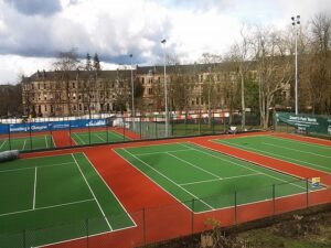 Best tennis clubs Glasgow buy rackets courts your area